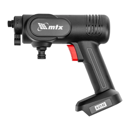 Моечная машина высокого давления аккумуляторная А-21-02, 40 бар, 4 л/мин, Li-ion 21 В, 2 акк.// MTX купить в Екатеринбурге