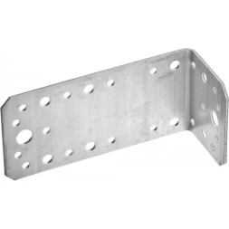 Крепежный уголок ЗУБР &quot;МАСТЕР&quot; асимметричный, 65х50х130мм, 20шт 310155-65