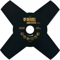 Диск для триммера 230 х 25,4 толщина 1,6 мм 4 лезвия DENZEL 96323