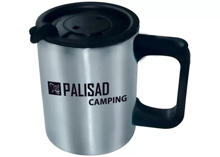 Термокружка с крышкой-поилкой 450 мл PALISAD Camping 69530 купить в Екатеринбурге