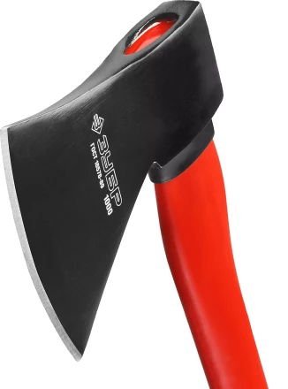 Топор ЗУБР "МАСТЕР" кованый с двухкомпонентной стеклопластиковой рукояткой, 1,0кг 2061-10 купить в Екатеринбурге