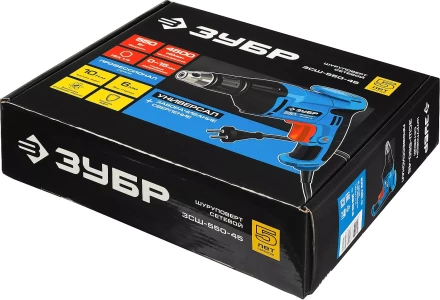 Шуруповерт сетевой ЗСШ-550-45 серия ПРОФЕССИОНАЛ купить в Екатеринбурге