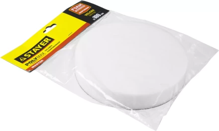 Полировальная насадка STAYER &quot;MASTER&quot; из поролона на липучке d=180мм 35920-180 купить в Екатеринбурге