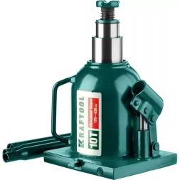 Домкрат гидравлический бутылочный &quot;Double Ram&quot;, сварной, телескопический, 10т, 170-430мм, KRAFTOOL 43463-10 43463-10