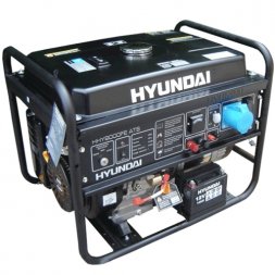 Бензогенератор Hyundai HHY 9000FЕ ATS + колеса