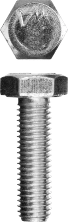 Болт ЗУБР &quot;МАСТЕР&quot; с шестигранной головкой, ГОСТ 7798-70, класс прочности 5.8, оцинкованный, M8x16мм, 5кг 303080-08-016 купить в Екатеринбурге