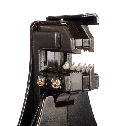 Полуавтоматический стриппер КВТ WS-03 для снятия изоляции с проводов 0.5–6.0 мм с функцией опрессовки и модулем резки CutPro (101542) купить в Екатеринбурге