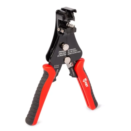 Полуавтоматический стриппер КВТ WS-03 для снятия изоляции с проводов 0.5–6.0 мм с функцией опрессовки и модулем резки CutPro (101542) купить в Екатеринбурге