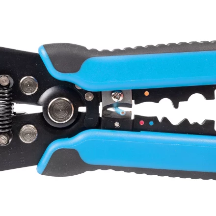 Автоматический многофункциональный стриппер КВТ WS-17 для снятия изоляции с проводов 0.05–10 мм(84418) купить в Екатеринбурге