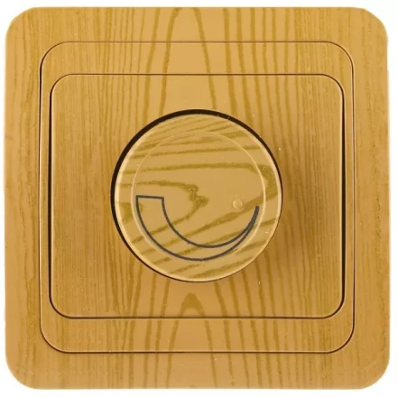 Диммер СВЕТОЗАР &quot;ГАММА&quot; цвет ольха, 60-800Вт SV-54142-A купить в Екатеринбурге