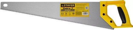 Ножовка универсальная (пила) &quot;Тайга-7&quot;, 500мм,7TPI, закаленный зуб, рез вдоль и поперек волокон, для средн заготовок, фанеры, ДСП,МДФ, STAYER 15050-50_z02 купить в Екатеринбурге