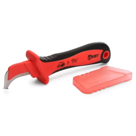 Нож электрика монтерский диэлектрический НМИ-01А КВТ купить в Екатеринбурге