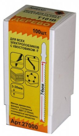 Пилка для электролобзика T101 B HCS 1шт/100 27000 купить в Екатеринбурге
