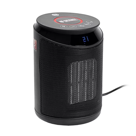 Тепловентилятор электрический керамический Denzel DTFC-2000, пульт, 3 режима, вентилятор, нагрев 1000/2000 Вт 96419 купить в Екатеринбурге