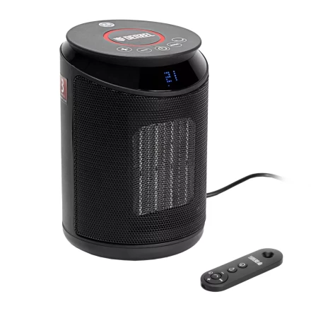 Тепловентилятор электрический керамический Denzel DTFC-2000, пульт, 3 режима, вентилятор, нагрев 1000/2000 Вт 96419 купить в Екатеринбурге