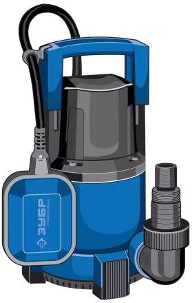 Насос ЗУБР &quot;ПРОФЕССИОНАЛ&quot; Т3 погружной дренажный для чистой воды (d пропускаемых частиц до 5мм), 750Вт, пропускная способность 210л/мин, напор 8,5м НПЧ-Т3-750 купить в Екатеринбурге