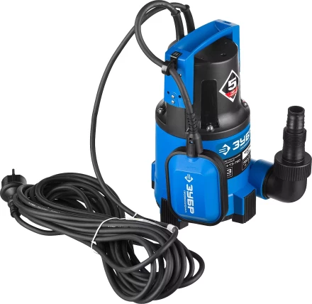 Насос ЗУБР &quot;ПРОФЕССИОНАЛ&quot; Т3 погружной дренажный для чистой воды (d пропускаемых частиц до 5мм), 750Вт, пропускная способность 210л/мин, напор 8,5м НПЧ-Т3-750 купить в Екатеринбурге