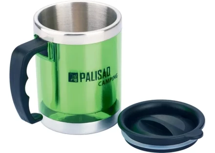 Термокружка с крышкой-поилкой в пластиковом корпусе 300 мл PALISAD Camping 69531 купить в Екатеринбурге