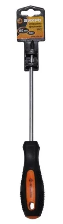 Отвёртка крестовая PH2 150 мм Вихрь купить в Екатеринбурге