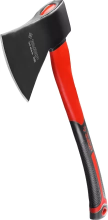 Топор ЗУБР "МАСТЕР" кованый с двухкомпонентной стеклопластиковой рукояткой, 1,2кг 2061-12 купить в Екатеринбурге