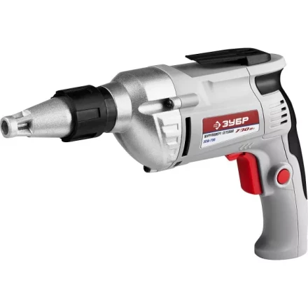 Шуруповерт ЗУБР сетевой, макс. диаметр крепежа 6мм, 0-4000об/мин, патрон HEX 1/4&quot;, 730Вт ЗСШ-730 купить в Екатеринбурге