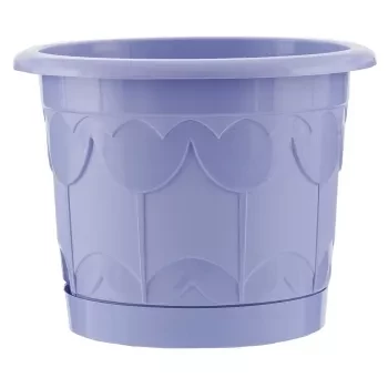 Горшок Тюльпан с поддоном цветок мяты 3,9 л PALISAD 69248 купить в Екатеринбурге