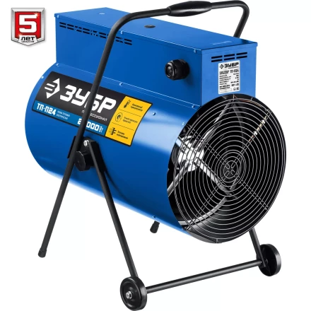 ЗУБР 24 кВт, электрическая тепловая пушка, Профессионал (ТП-П24) купить в Екатеринбурге