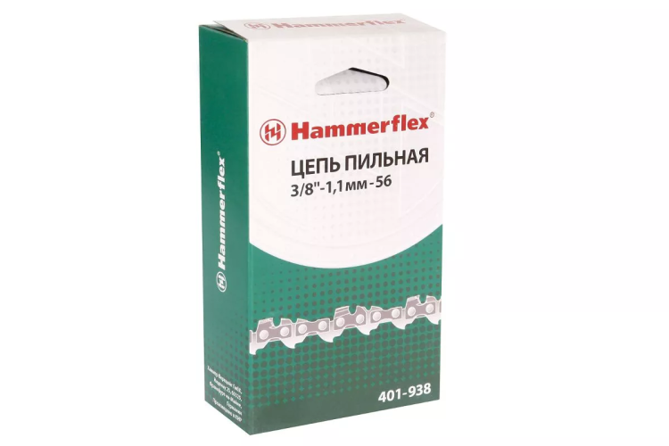 Цепь пильная HAMMER 3/8''-1.1мм-56 купить в Екатеринбурге