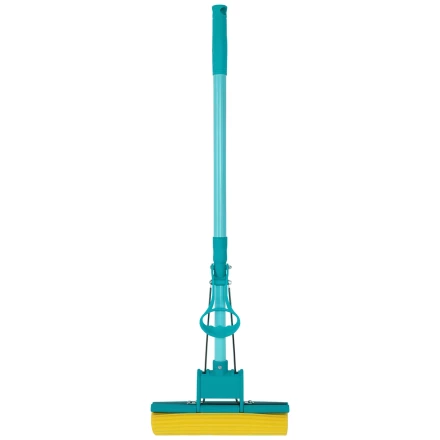 Швабра отжимная Palisad, 110 см, губка PVA 26х5,5х6 см, телескопическая рукоятка, бирюзовая, Home 935165 купить в Екатеринбурге