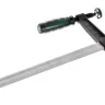 Струбцина, KRAFTOOL 32011-120-500, тип "F", DIN 5117, двухкомпонентная ручка, 120х500мм 32011-120-500 купить в Екатеринбурге