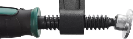 Струбцина, KRAFTOOL 32011-120-500, тип &quot;F&quot;, DIN 5117, двухкомпонентная ручка, 120х500мм 32011-120-500 купить в Екатеринбурге