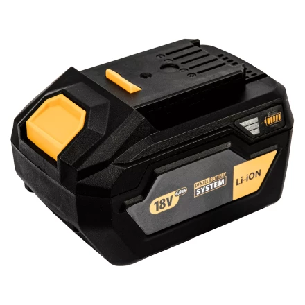 Батарея аккумуляторная Denzel B-18-6.0, Li-Ion, 18 В, 6,0 Ач 28436 купить в Екатеринбурге