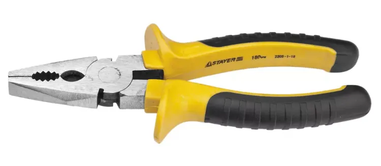 Плоскогубцы "TopGrip", 180мм, STAYER 2205-1-18_z01 купить в Екатеринбурге