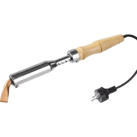 Паяльник с деревянной рукояткой и долговечным жалом, STAYER &quot;MASTER&quot; MAXTerm, 55311-150, 150 Вт, клин 55311-150 купить в Екатеринбурге