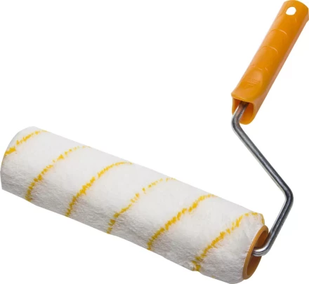 Валик GIRPAINT ПОЛИАКРИЛ малярный в сборе, ворс 12мм, бюгель 8мм, 48х240мм, STAYER Profi 0314-24_z01 купить в Екатеринбурге