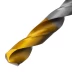 Сверло спиральное по металлу Denzel, 10 x 133 мм, Р6М5, Golden Tip, 718242 купить в Екатеринбурге