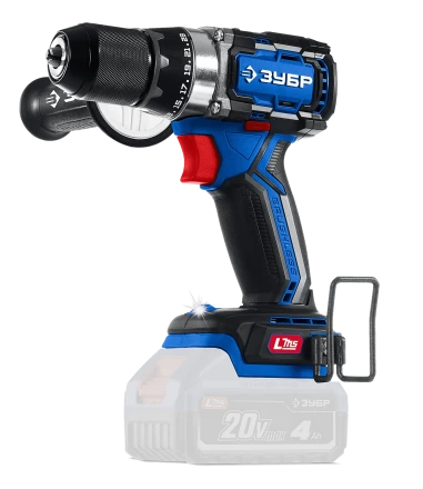 Бесщеточная дрель-шуруповерт Зубр, без АКБ (LMS),в коробке DB-70 серия «ПРОФЕССИОНАЛ» купить в Екатеринбурге