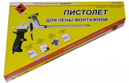 Пистолет для пены монтажной Энкор 56358 56358 купить в Екатеринбурге