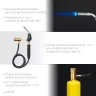 Blue Fire KS-8000  горелка для МАПП / MAPP газа,  с пъезоподжигом, на баллон c резьбовым соединением US 1, 2000°C 55512 купить в Екатеринбурге
