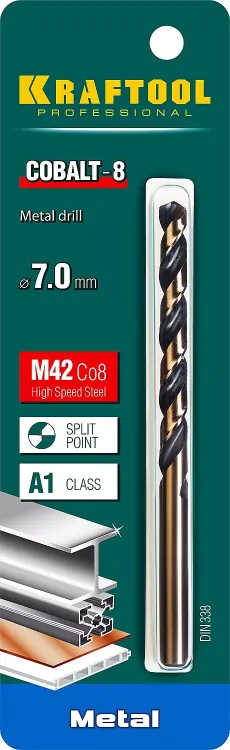 Сверла по металлу HSS-Co 29656-7 купить в Екатеринбурге