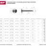 Саморезы ЗУБР с прессшайбой и сверлом по листовому металлу до 2мм, PH2, 4,2х32мм, ТФ7, 35шт 4-300217-42-032 купить в Екатеринбурге