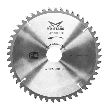 Пильный диск MD-STARS (профессионал) алюминий PPA35510025 купить в Екатеринбурге