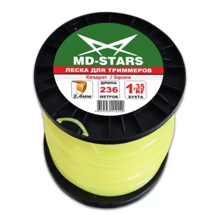 Леска для триммера SQUARE (квадрат) катушка 3,0ММХ150М купить в Екатеринбурге