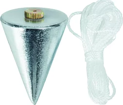 Отвес конусный 100 г шнур 5 м  MATRIX 84831