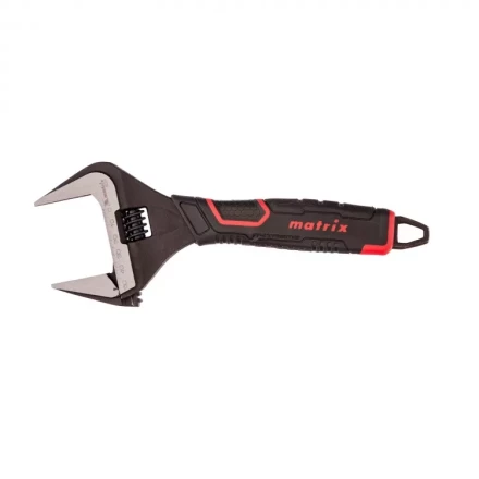 Ключ разводной Matrix тонкие губки фосфатированный двухкомпонентная рукоятка 250 мм 15578 купить в Екатеринбурге