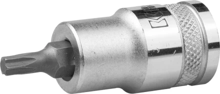 Торцовая бита-головка KRAFTOOL &quot;INDUSTRIE QUALITAT&quot;, материал S2, TORX, сатинированная, 1/2&quot;, Т27 27905-27_z01 купить в Екатеринбурге