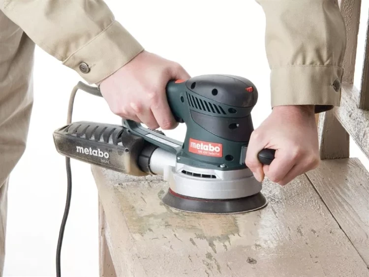 Шлифмашина ЭШМ эксцентриковая Metabo SXE 450 TurboTec Power Control System купить в Екатеринбурге