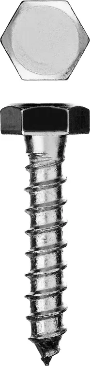Шурупы ЗУБР "МАСТЕР" с шестигранной головкой, оцинкованные, 10x50мм, 2шт 300456-10-050 купить в Екатеринбурге