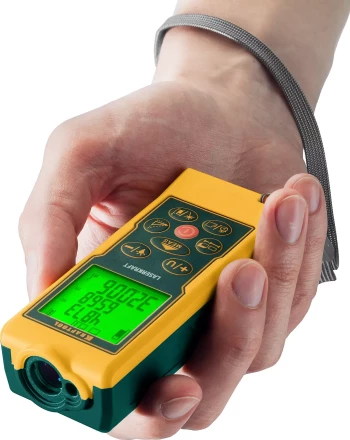 Дальномер лазерный LASER-KRAFT, дальность 5см - 70м, точность 1,5мм, KRAFTOOL 34760 34760_z01 купить в Екатеринбурге