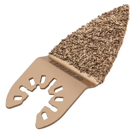 Насадка для МФИ шлифовальная двусторонняя дельта Denzel 782321, узкая, HM, по плитке и дереву, 35 мм купить в Екатеринбурге